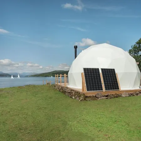 Luxusní stan Lakeside Geo Dome Overlooking Windermere *
